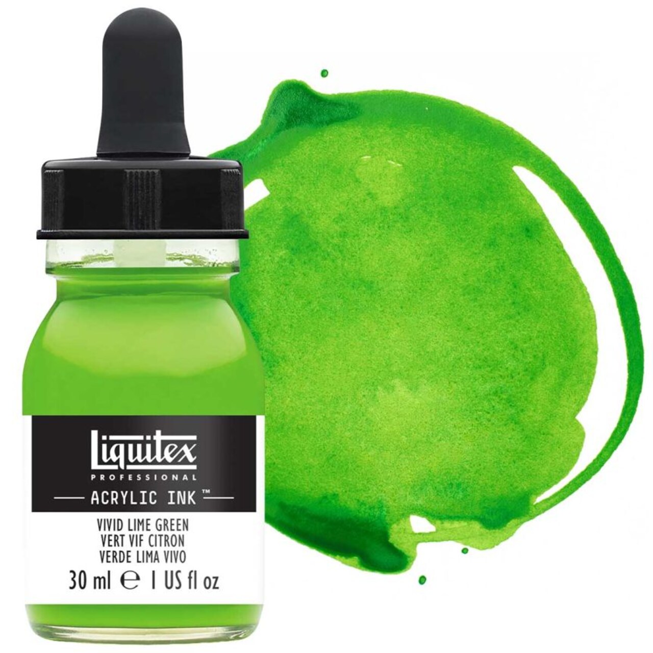 Liquitex Professional Acrylic Ink 30ml Bottle - Vivid Lime Green